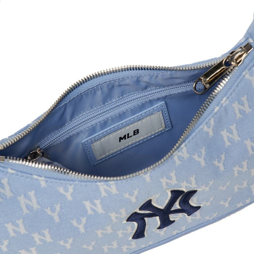 Túi Xách MLB Monogram Jacquard Hobo New York Yankees