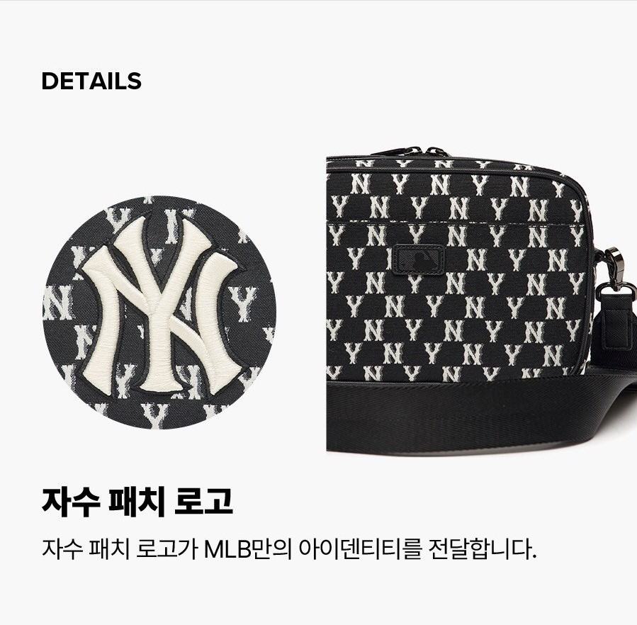 Túi MLB Monogram Jacquard Crossbody Bag NewYork Yankees