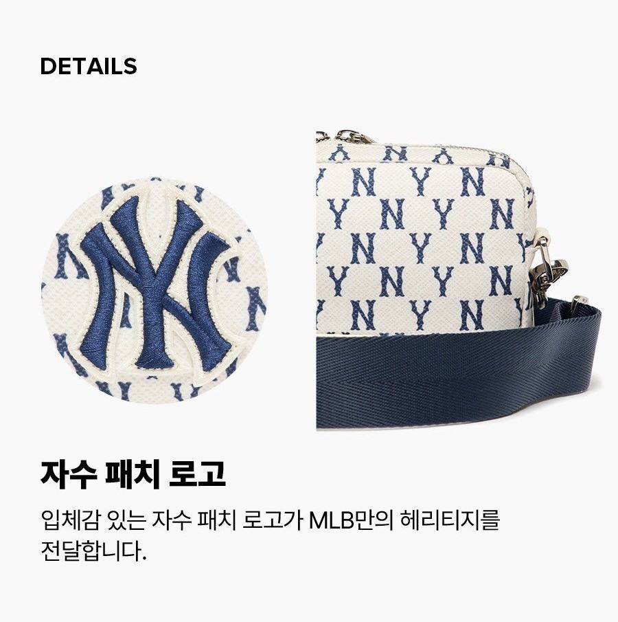 Túi MLB Kèm Size Mini x Monogram Mini Crossbody Bag NewYork Yankees -  LyKorea